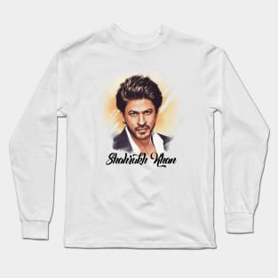 Shahrukh Khan Painting Long Sleeve T-Shirt